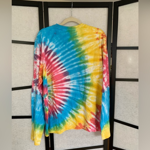 🇨🇦NWOT Whistler BC Canada Tie Dye Long Sleeved T-shirt.  Unisex ~ size L - Picture 2 of 6